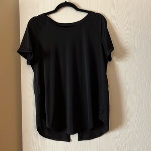 Lululemon Black Running Tee